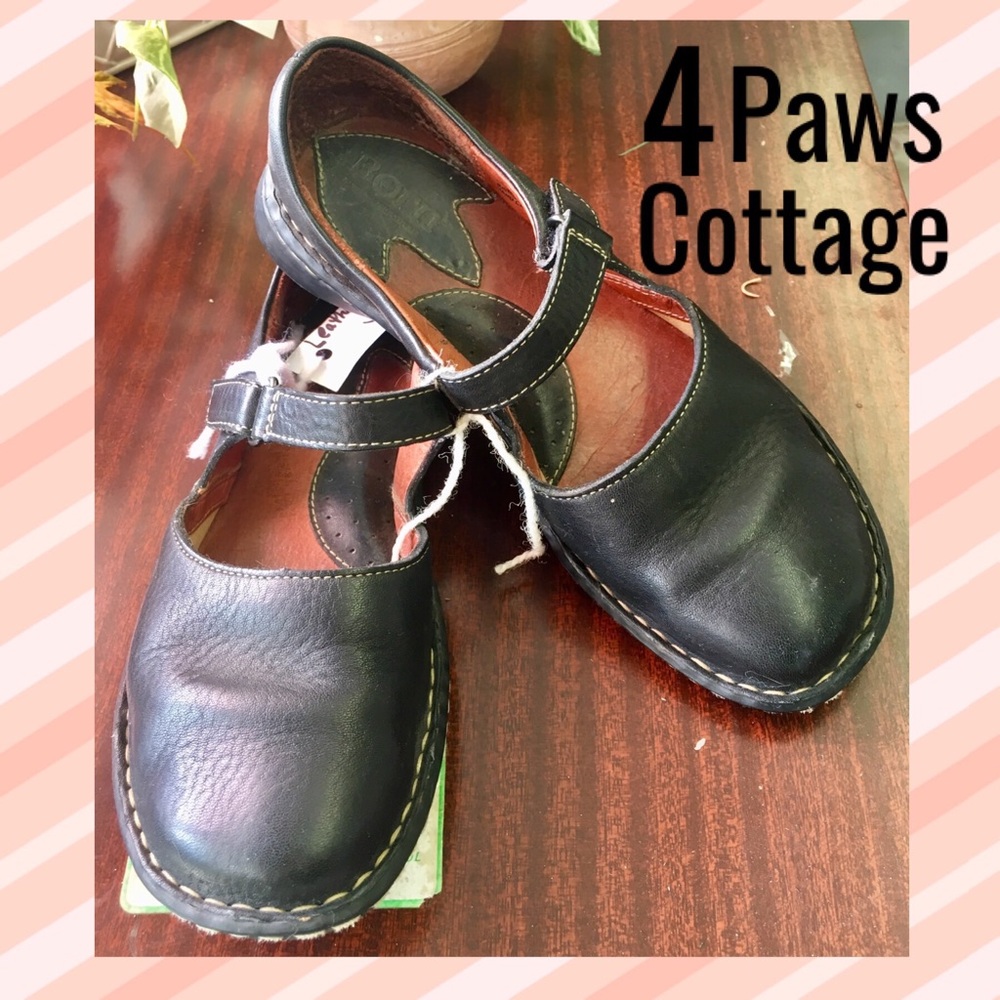 Born Leather Mary Janes/Sandals
